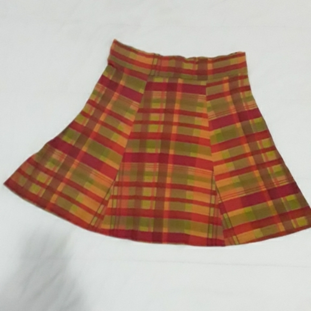 Made in the US light, colorful skirt,